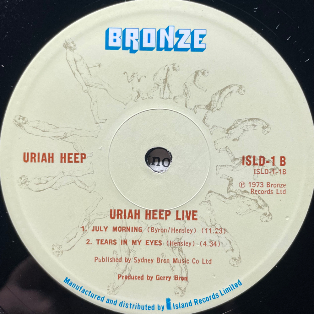 Uriah Heep - Uriah Heep Live 2LP (Англия 1973г.)