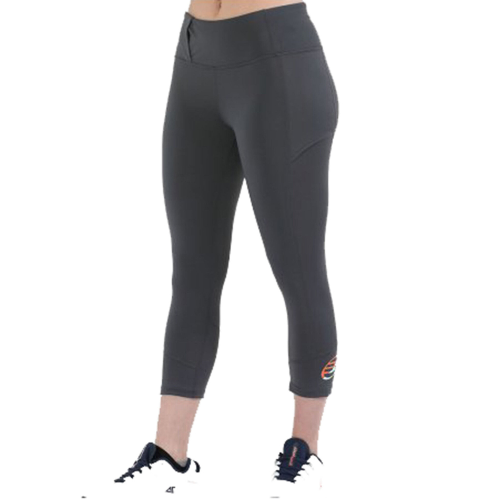 Женские теннисные брюки Bullpadel Tomin Tight Women - Black