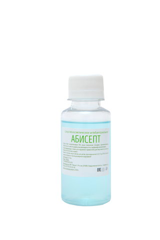 Косметическое антибактериальное средство "Абисепт" 100 мл флиптоп