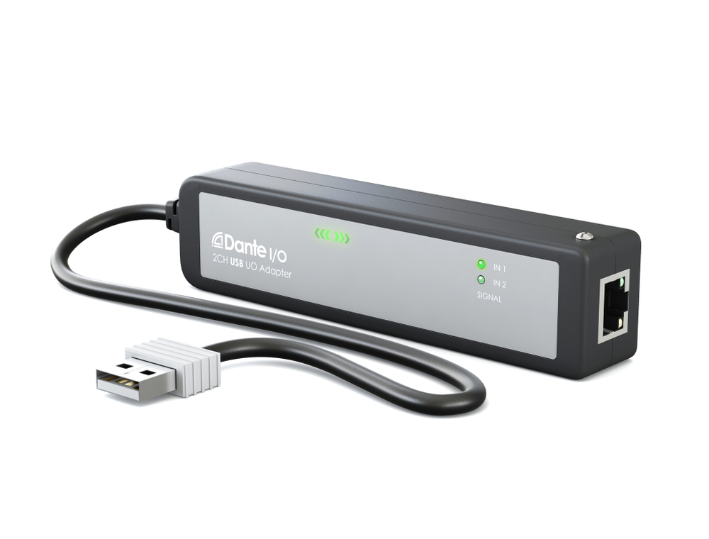CVGAUDIO EASYCONN USB-D Двунаправленный конвертер двух каналов цифрового аудио сигнала через интерфейс USB в цифровую сеть DANTE
