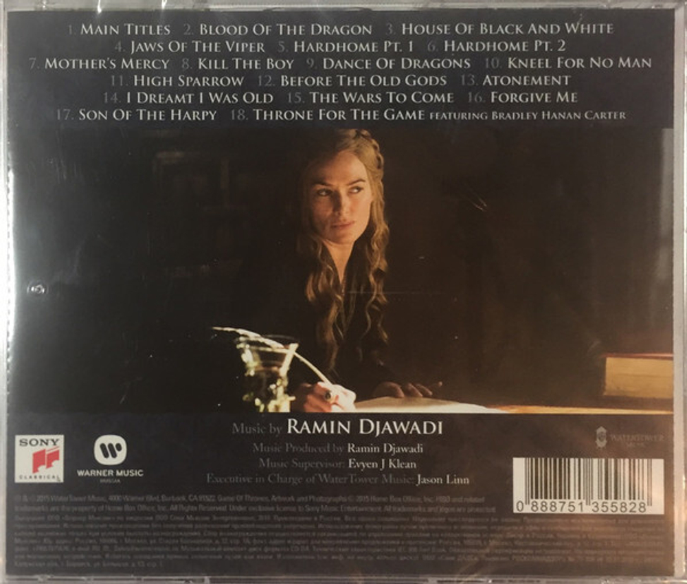 Ramin Djawadi — Game Of Thrones (Music From The Hbo Series) Season 5 (CD)