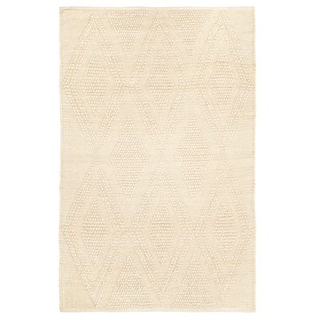 Ковер из шерсти и переработанного хлопка shillong из коллекции ethnic, 120х180см