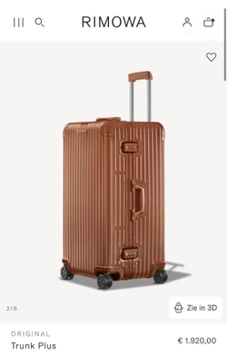 Дорожный чемодан Rimowa Trunk Plus