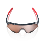 Спортивные очки с диоптриями 100% Slendale / Gloss Carbon Fiber / HiPER Crimson Silver Mirror