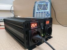 Инвертор MobileComfort MC-S1524, чистый синус, 1500Вт, 24В