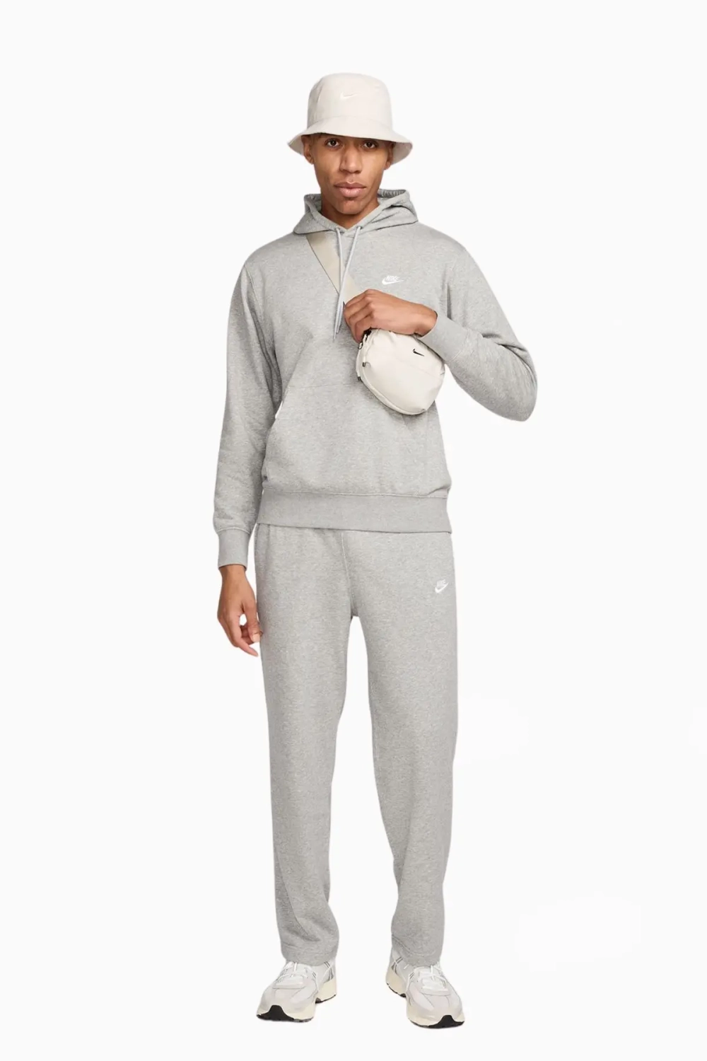Кофта Nike Club Fleece - серый