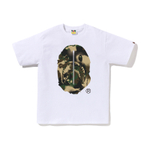 A Bathing Ape Bathing Ape Camouflage Graphic Футболка белый