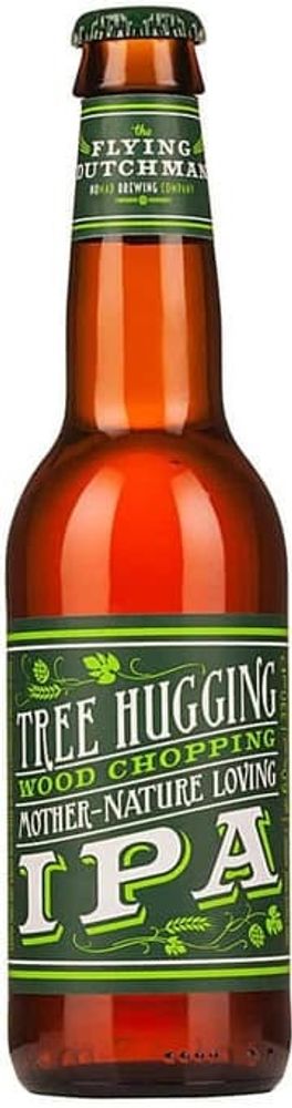 Пиво Флаин Датчман Три Хагинг ИПА / Flying Dutchman Tree Hugging Wood Chopping Mother-Nature Loving IPA 0.33 - стекло