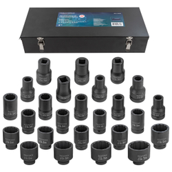 Набор головок ударных глубоких 1''25пр. (12гр.) RockForce##Rock FORCE RF-8251-9MPB