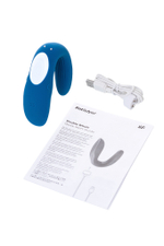 Многофункциональный стимулятор для пар Satisfyer Partner Whale голубой