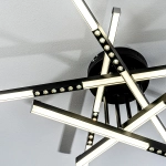 Потолочный светильник LED4U L5115-5 BK