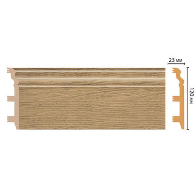 Плинтус Decomaster D233 D233-83