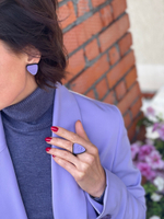 Свидание мини, earrings, Purple