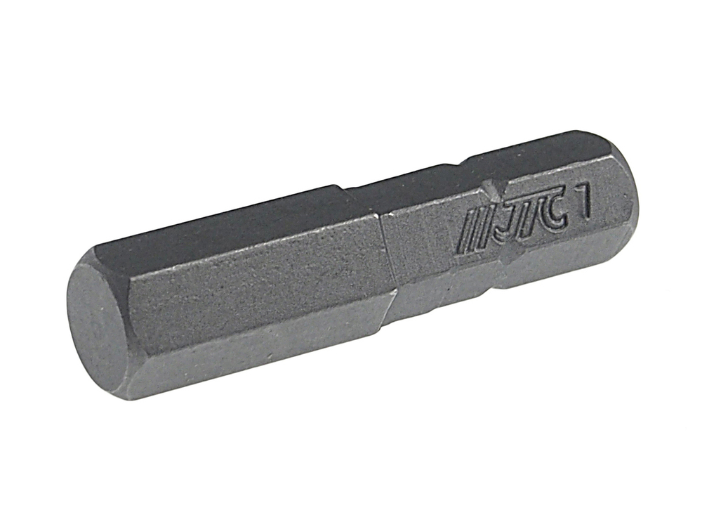 Бита HEX H7х30мм 1/4" DR 6-ти гранная JTC