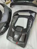 Карбоновая крышка двигателя для Lamborghini Huracan LP580 LP610 Ламборгини Хуракан