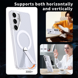 Прозрачный чехол Mesh Pro Magnetic Case для Samsung Galaxy S26 FE