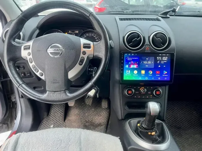 Магнитола для Nissan Qashqai J10 2006-2013, Dualis - Kuberg OL-9662 QLed, Android 13, Быстрейшая, CarPlay, SIM-слот
