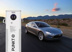 Зарядная станция PUNKT E X Electro 60 CCS2 - CCS2