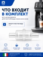 Фильтр-картридж очистки воды кофемашины Philips / Saeco / Brita Intenza (VEN-144650300) VEN-144650300
