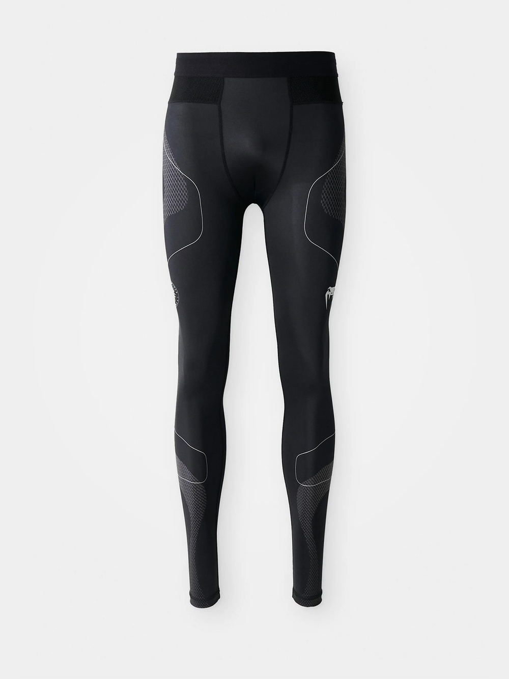 Шорты компрессионные Venum Midnight Fury Black/Grey/Silver