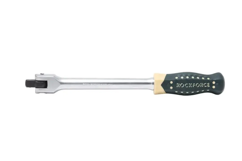 Вороток шарнирный с противоскользящей пластиковой рукояткой 250мм, 1/2'' RockForce##Rock FORCE RF-8014250
