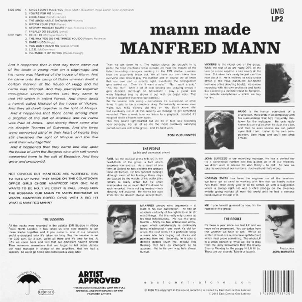 Manfred Mann / Mann Made (LP)