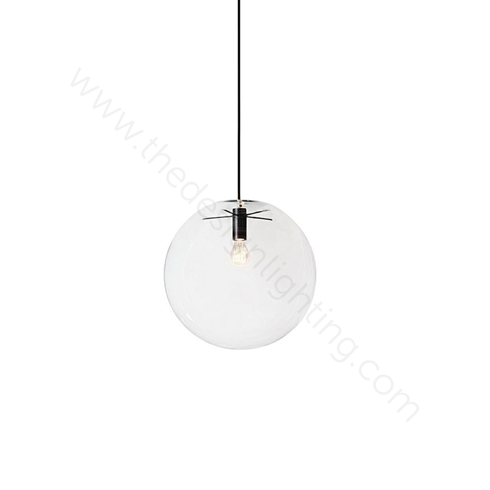 Pendant design lamp SELENE by ClassiCon D25 (Black)