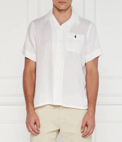 Льняная рубашка CLADY POLO RALPH LAUREN - белый(710938425)