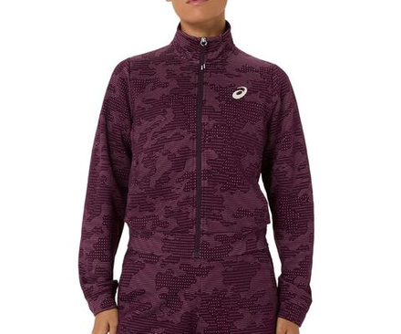 Женская теннисная толстовка Asics Match — dark aubergine