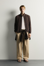 УКОРОЧЕННАЯ КУРТКА В КЛЕТКУ — ZARA