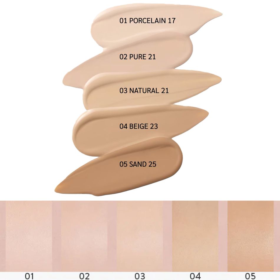 Лёгкий увлажняющий кушон Rom&Nd Bare Water Cushion SPF38 05 Sand 25
