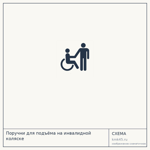 Поручни для подъёма на инвалидной коляске — от 18 000 ₽