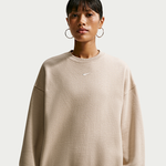 Женская толстовка свободного кроя с круглым вырезом Nike Studio Fleece Medium Weight - Nike