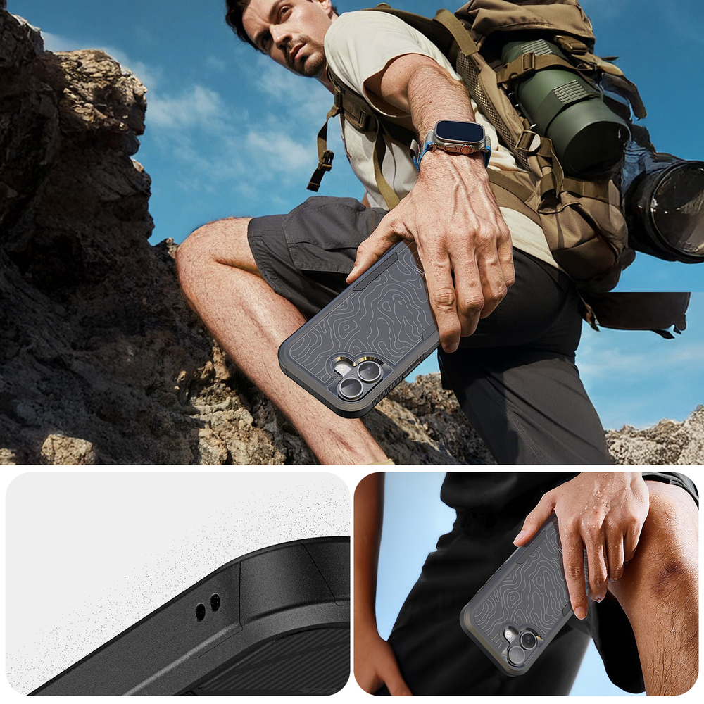 Противоударный чехол с MagSafe для смартфона iPhone 17, Dux Ducis, серия Shld Series Magnetic Case