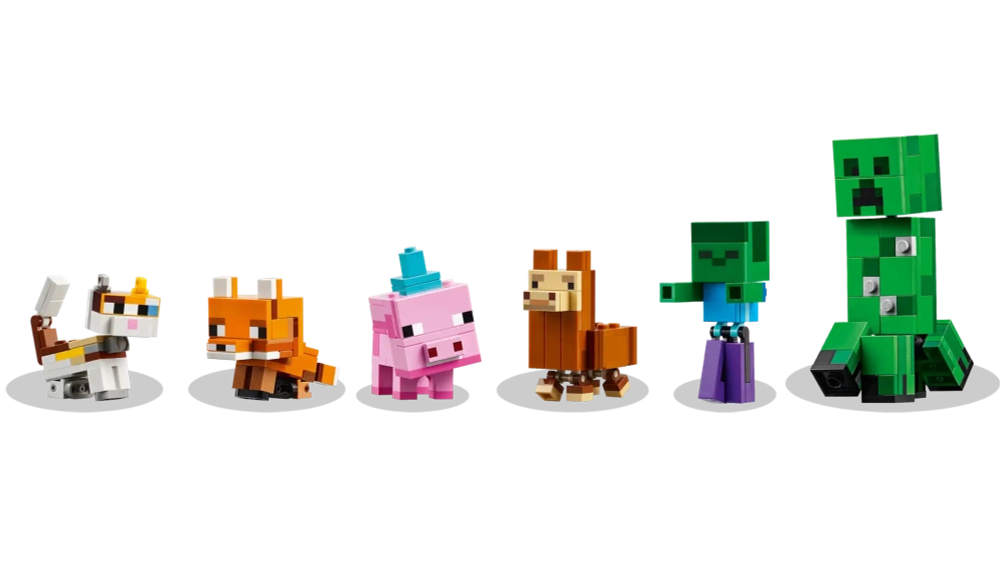 Конструктор LEGO Minecraft 21281 Празднование дня рождения поросенка