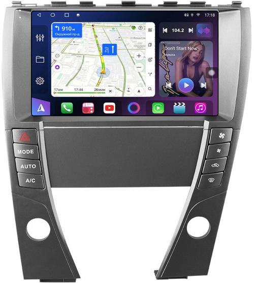 Магнитола для Lexus ES350 XV40 2006-2012 (проводка C) - FarCar S500-TS20 монитор 9.5" 2K QLED на Android 14, Быстрейшая, CarPlay, 4G SIM-слот