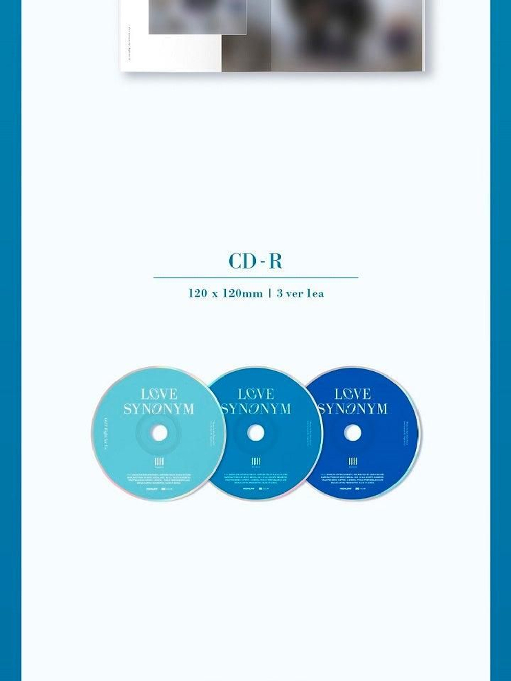 Альбом Monsta X Wonho - Love Synonym #2 : Right For Us 1st Mini Album PART.2 RANDOM Version