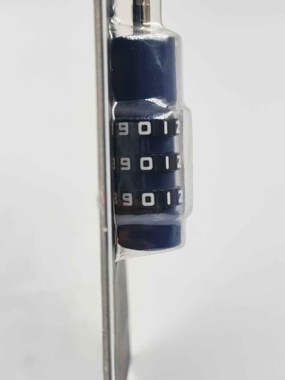 Samsonite Багажный замок-тросик кодовый Cablelock 3Dial TSA, темно-синий, 1 шт