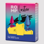 Набор анальных пробок Romp Luster, 3 шт.