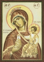 Икона БМ "Тучная Гора" 6х9 на МДФ-6