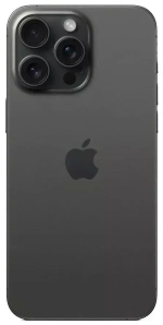 iPhone 15 Pro 1 ТБ, Dual: nano SIM + eSIM, чёрный титан