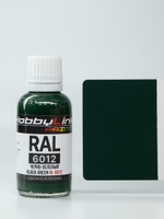 Краска лаковая HobbyLink RAL-6012 Черно-зеленый RL-6012