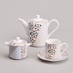 ЧАЙНЫЙ СЕРВИЗ LEFARD "TOP STYLE" НА 6 ПЕР. 14 ПР.