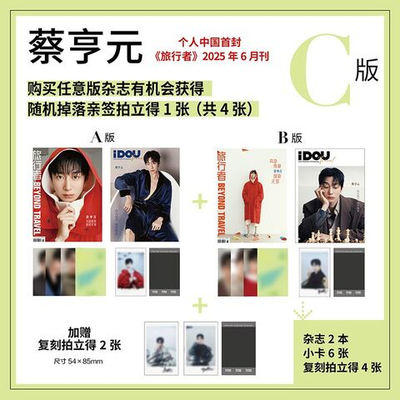 публикация iDOU Travel China - 2025.06 MONSTA X HYUNGWON C (A+B) Type