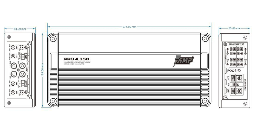 AMP PRO 4.150