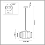 Подвесной светильник Odeon Light BINGA 4783/1