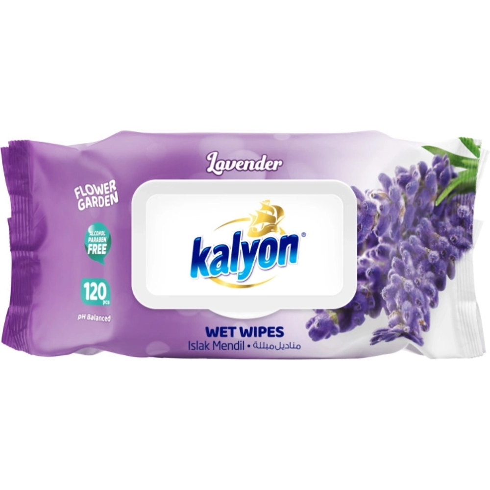 Kalyon Влажные салфетки Lavender 120шт