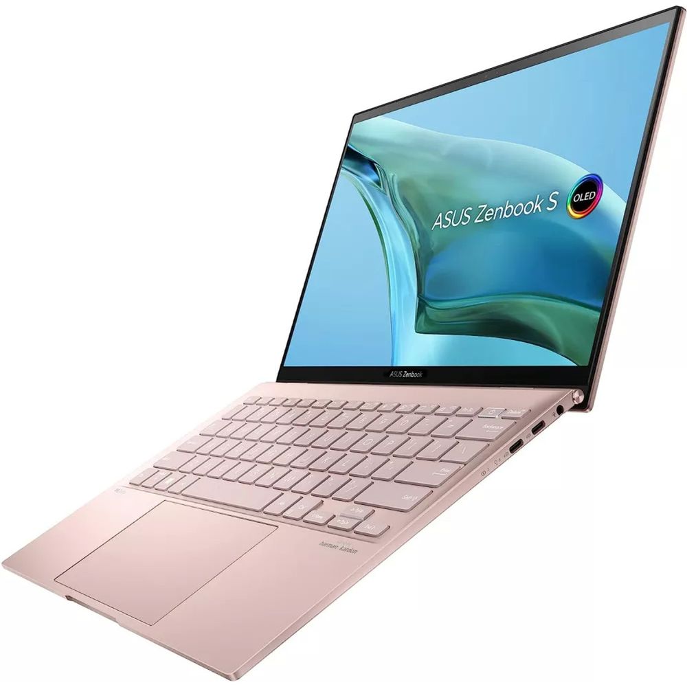 13.3" Ноутбук Asus ZenBook S 13 OLED Blue Touch (2880x1800, AMD Ryzen 7 7840U, RAM 16ГБ, SSD 256ГБ, AMD Radeon Graphics 780M, OS Windows)
