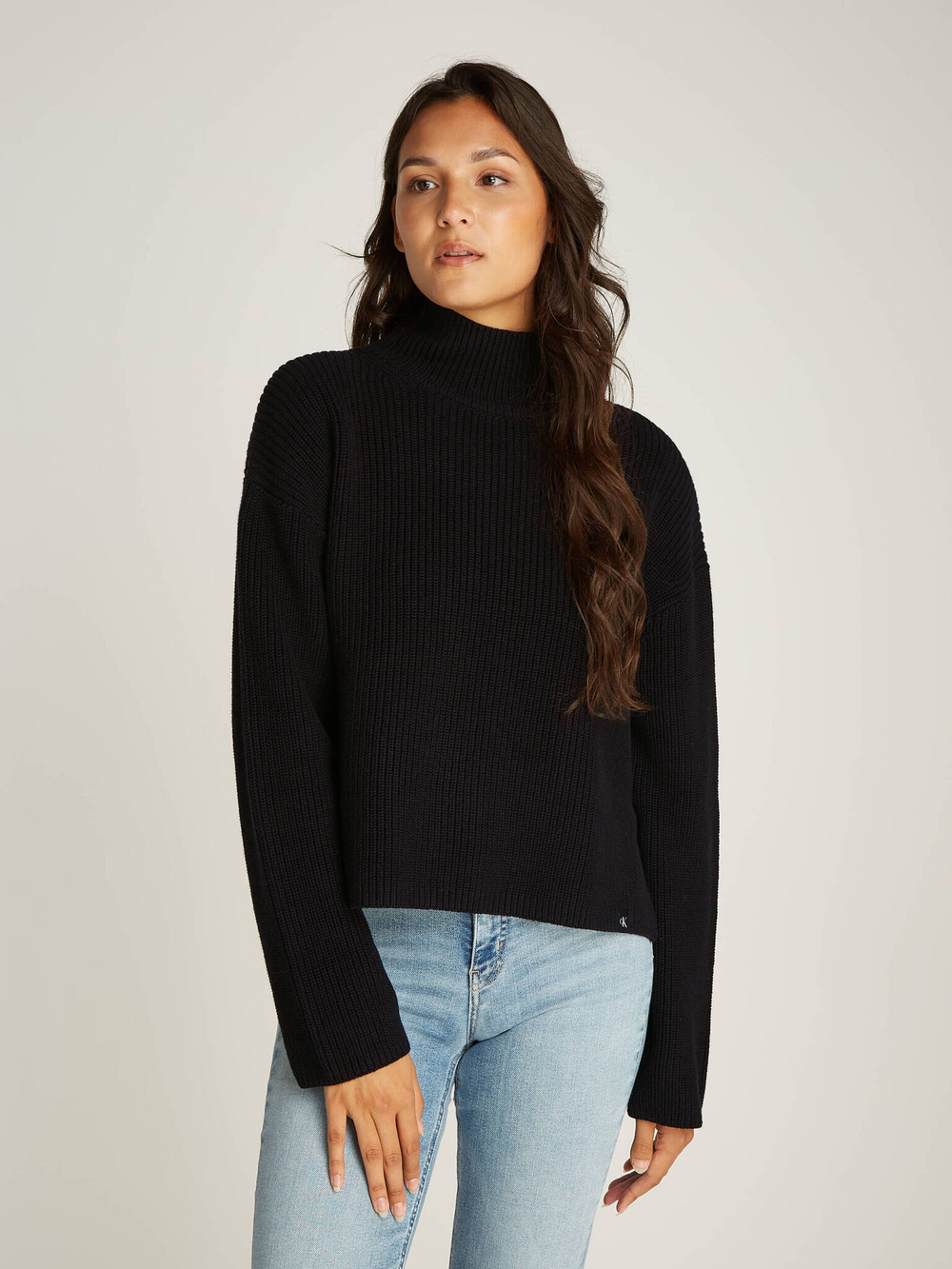 Свитер CALVIN KLEIN JEANS - черный(J20J224227)