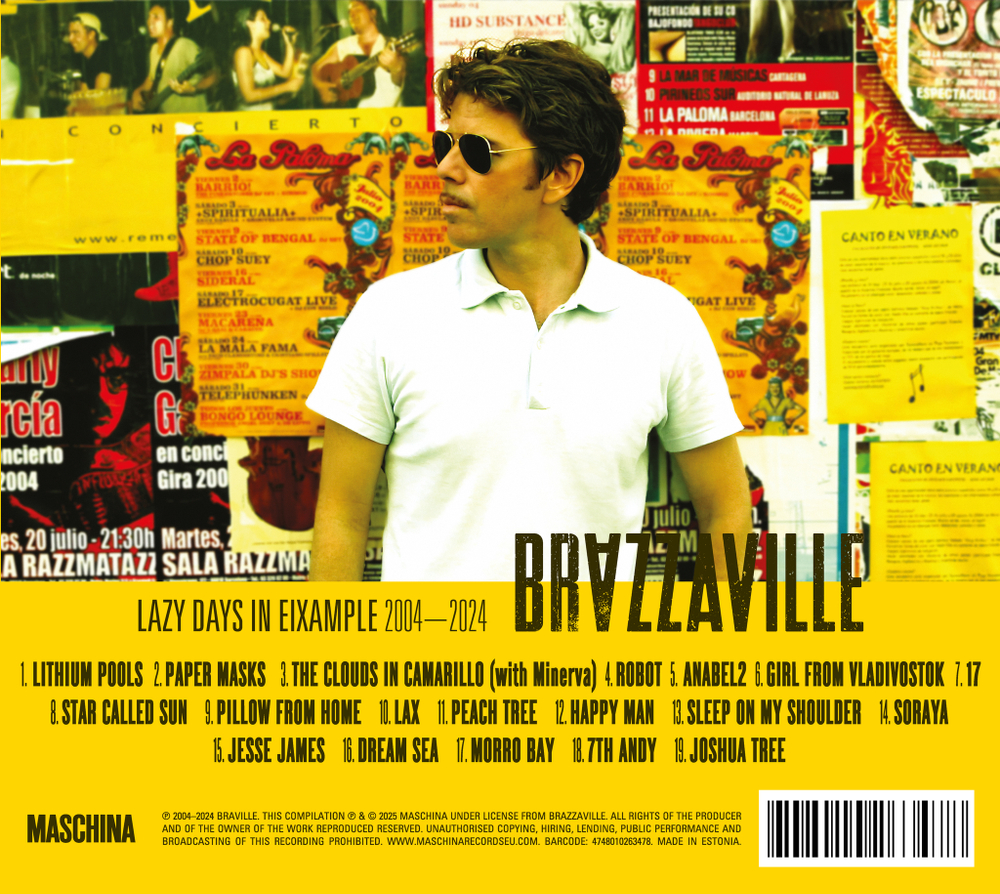 CD: Brazzaville - "Lazy Days In Eixample" (2004-2024)
